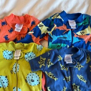 Hannah Andersson two way zip sleepers